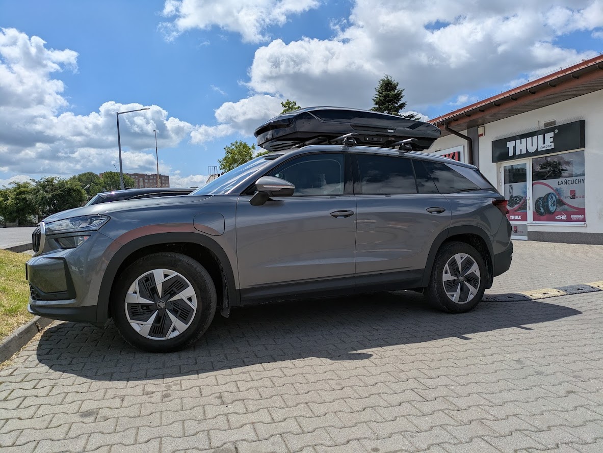 Thule Motion 3 XL Czarny Połysk na Skodzie Kodiaq ? prezentacja profilu i aerodynamiki